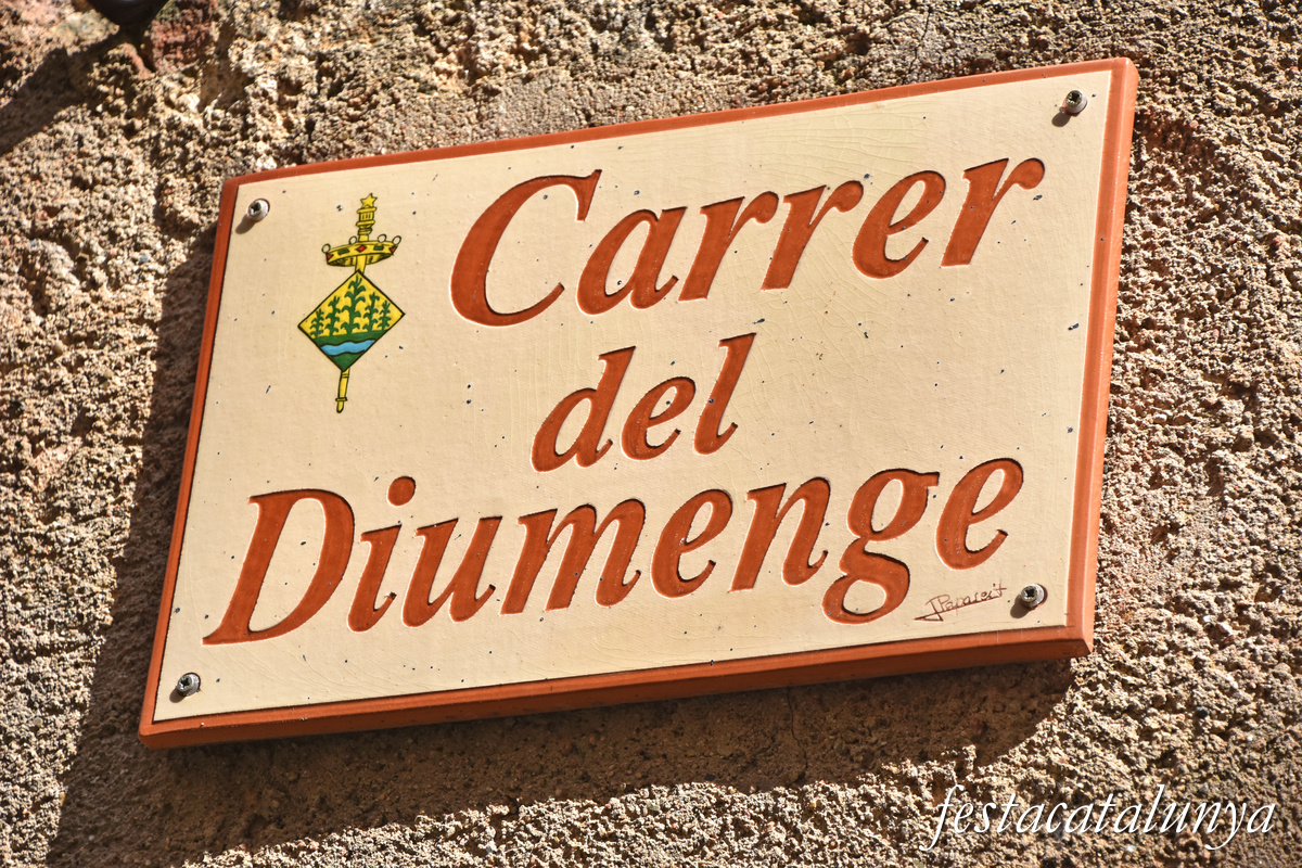 Riudecanyes - Noms dels carrers 