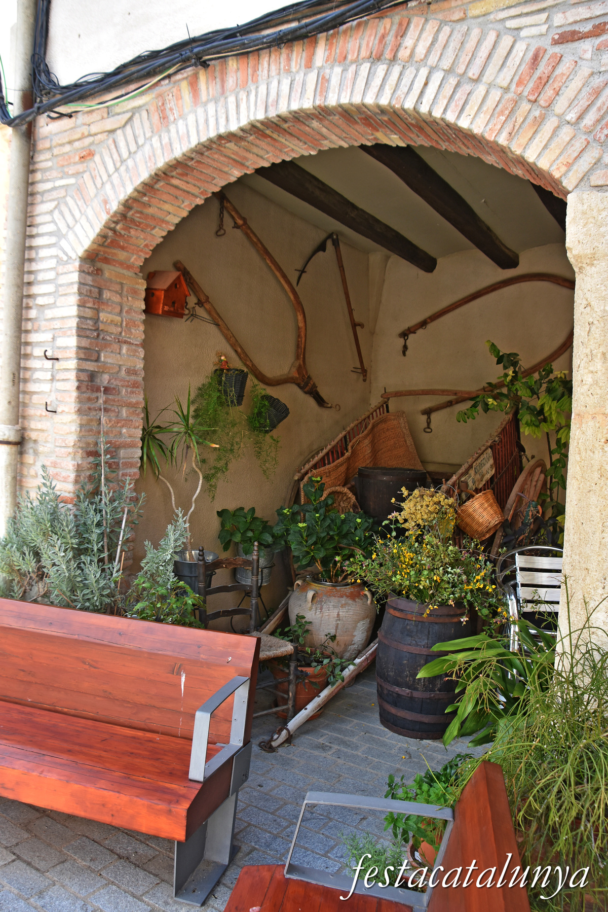 Riudecanyes - Porxos de cal Solanes 